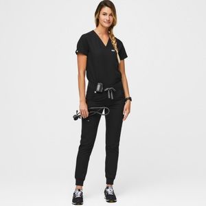 Figs Women’s Zamora Jogger Scrub Pant in Black - Like New - Size Small